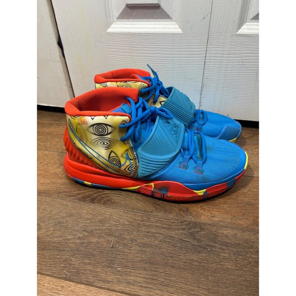 Nike Kyrie 6 TB Green Yellow Blue Orange Basketball‎ Shoes Men US 12 main image 6